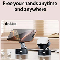 Foldable Vacuum Magnetic Car Phone Holder