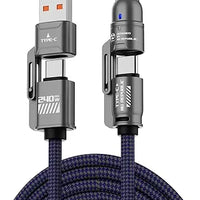 240W 4-in-1 Super Fast Charging Cable