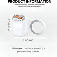 Smart Magnetic Mobile Holder with Adjustable Arm